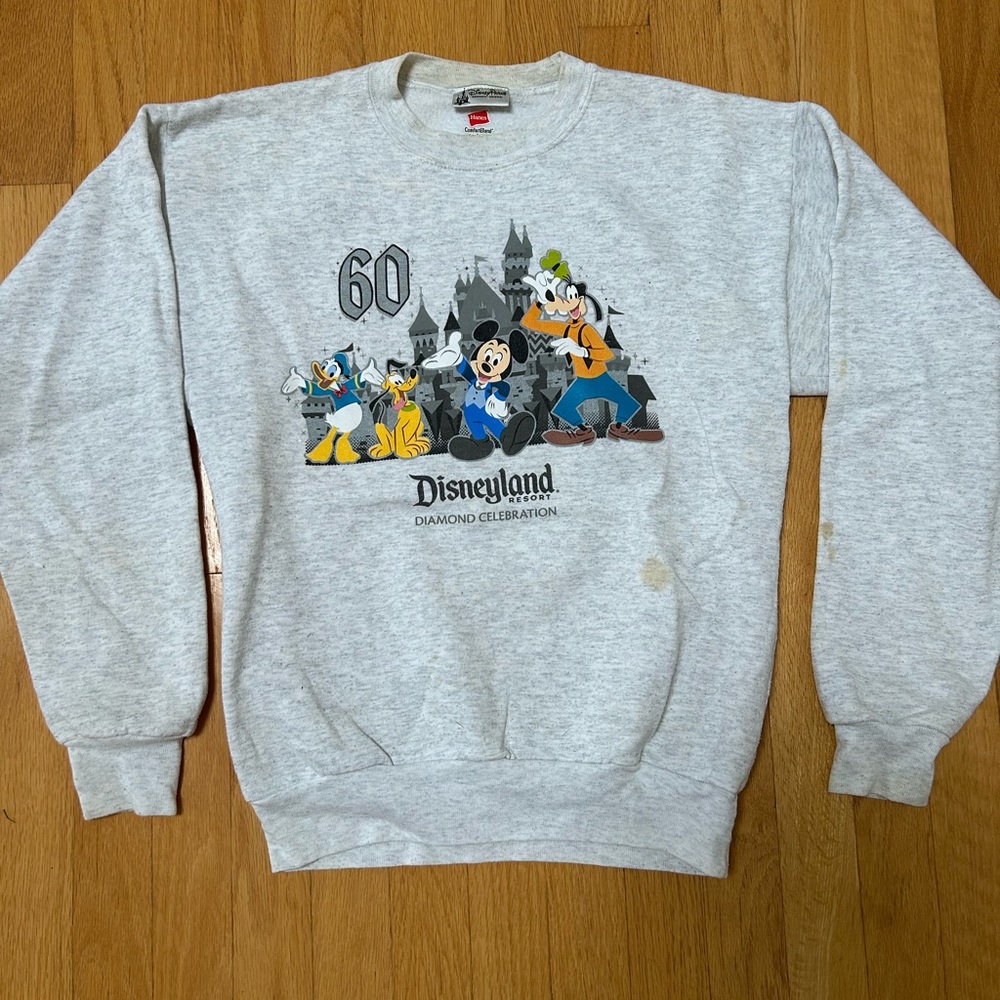 Hanes Gray Crewneck Sweater Classic Comfort